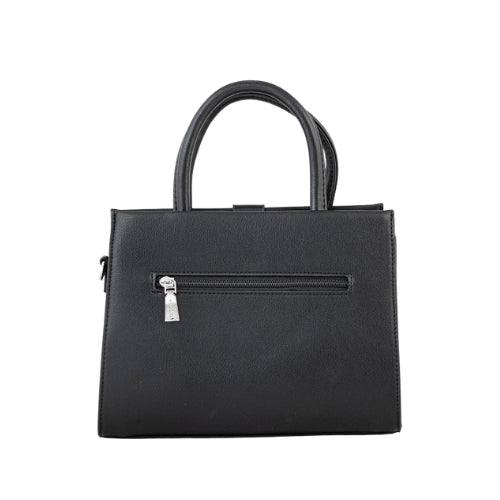 Classic Structured Top Handle Handbag