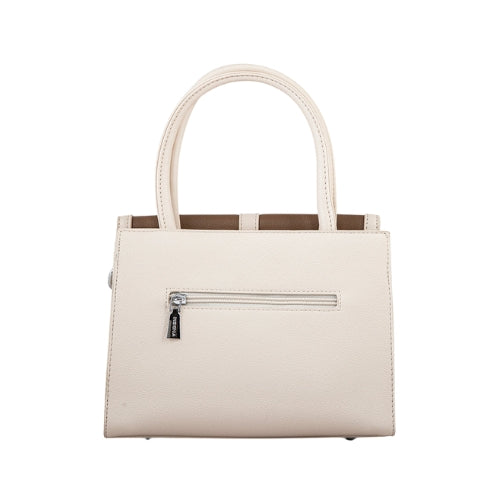 Elegant Structured Top Handle Handbag