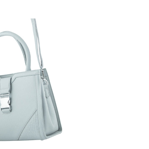 Elegant Structured Top Handle Handbag